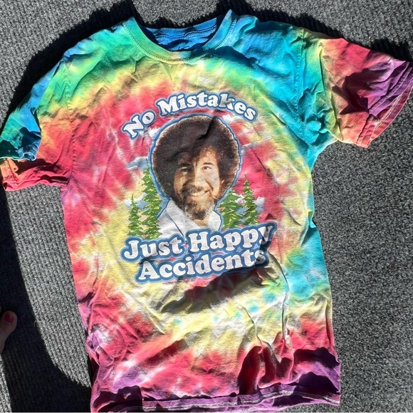 Bob Ross Tops - Bob Ross size S used see photos